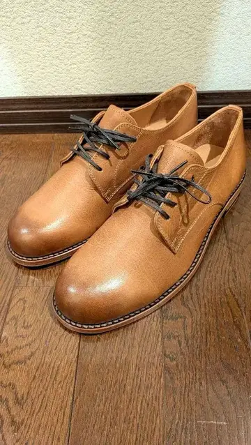 PADRONE 가죽 신발 부츠 베이지