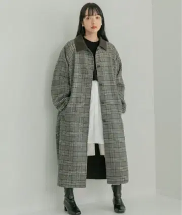 lowrys farm 메리노 W 페이스 스텐 코트