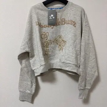 미사용 새상품 디즈니 토이스토리 맨투맨 그레이