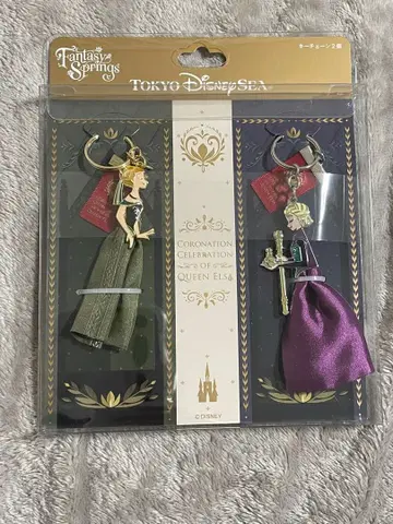 디즈니 엘사 아나 키링 2세트