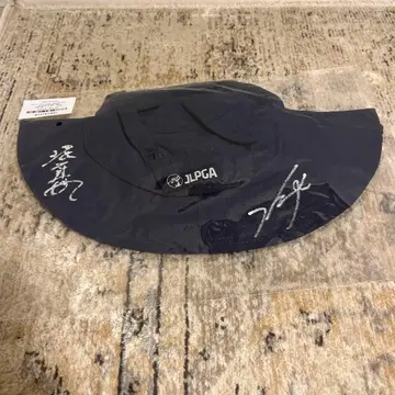 JLPGA 사인 포함 버킷 햇 HLF-0104