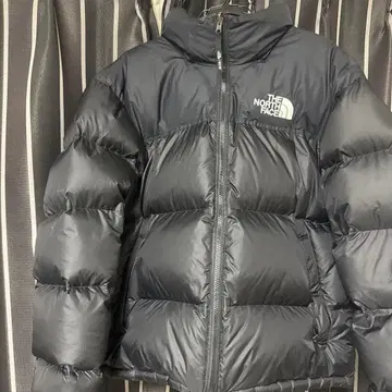 THE NORTH FACE 블랙 다운 자켓 에코 눕시