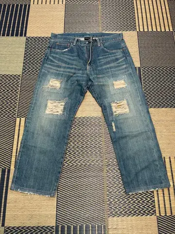 그랜드캐니언 데미지 데님 팬츠 L