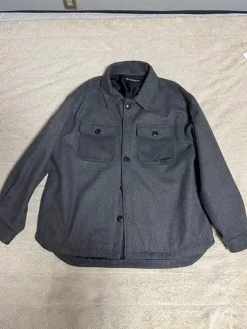 Kappa 그레이 셔츠 자켓