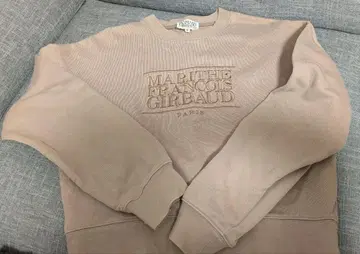 MARITHE FRANCOIS GIRBAUD 맨투맨 S 베이지