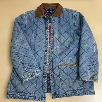 Charter Club 데님 퀼팅 자켓