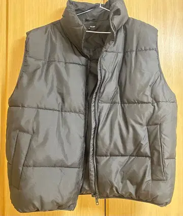 RUBIK 블랙 충전솜 베스트 M 사이즈