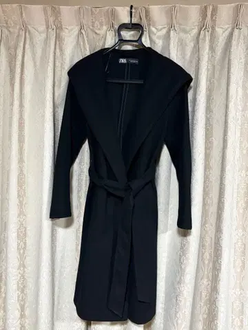 ZARA 후디드 소프트 코트