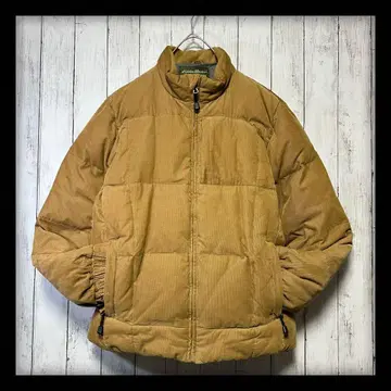 [ 에디 바우어 프리미엄 구스 다운 자켓 ] 코듀로이 브라운 계열 M