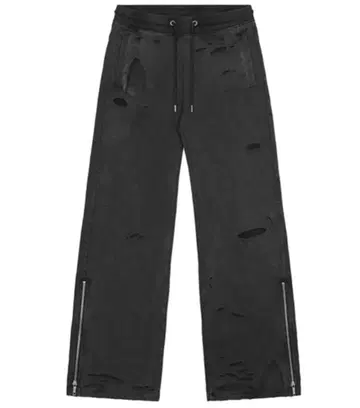 [ Racer WorldWide ] 2 레이어 데미지 가공 스웨트 팬츠