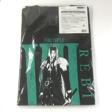 세피로스 파이널 판타지 T셔츠 블랙 그린 프리 사이즈