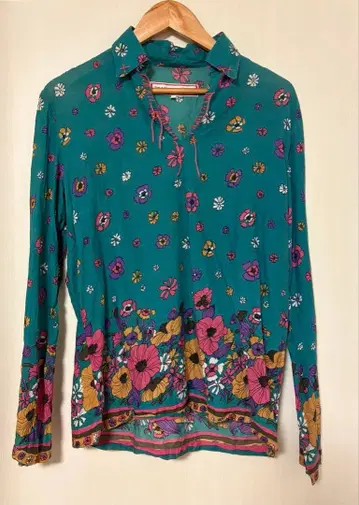 DRAGON THUNDER 70년대 히피 셔츠 이스트 웨스트