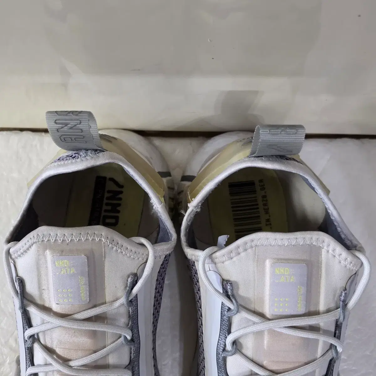 adidas gazelle silver green womens Shop Off White Mens adidas NMD R1 Lace Up Sneakers – Shoebacca main image 1