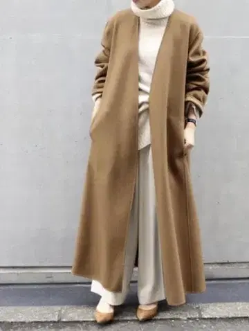 plage 울 해밀턴 노카라 코트