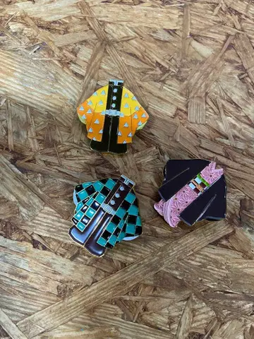 귀멸의 칼날 대복 핀 배지