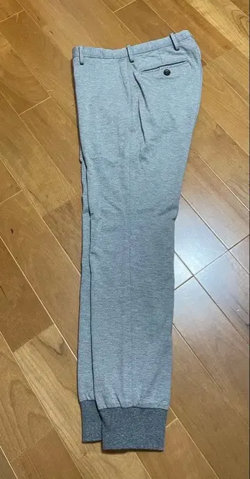 에스트네이션 밑단 리브 팬츠