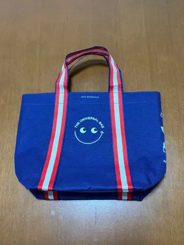 ANYA HINDMARCH BAG 네이비 메이지야 콜라보