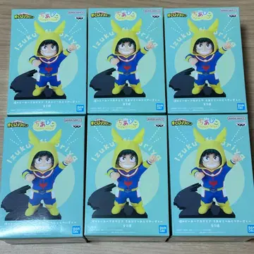 히로아카 치아피코 미도리야 이즈쿠 피규어 6개