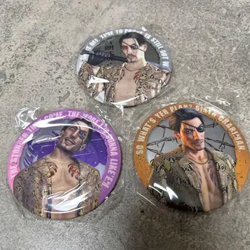 용과 같이 마지마 고로 F상 컬렉션 캔뱃지