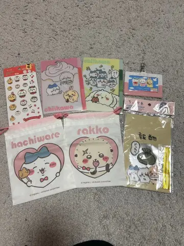 치이카와 (먼작귀) nanaco 캐릭터 굿즈 세트