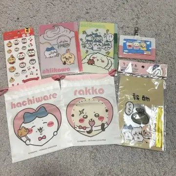 치이카와 (먼작귀) nanaco 캐릭터 굿즈 세트