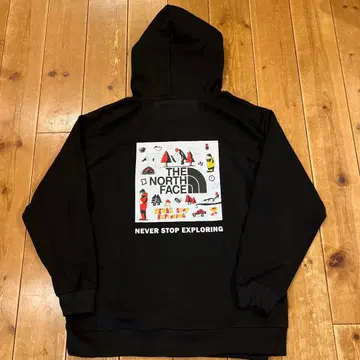 미사용 새상품 THE NORTHFACE 남성용 후드 맨투맨 2XL 블랙