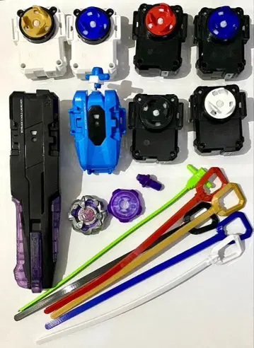 베이블레이드 X 묶음 판매 홀드 런처 등