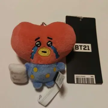 BT21 봉제 인형 키링 에~응 TODAY'S FACE TATA