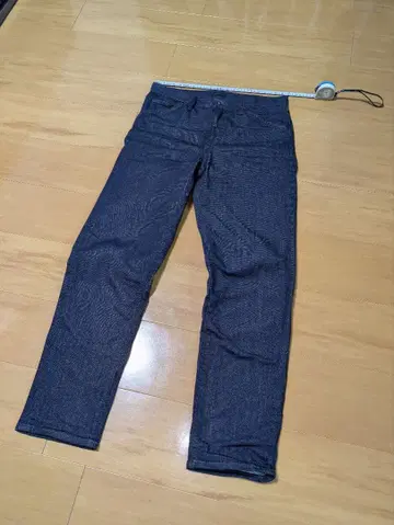 유니클로 슬림 테이퍼트 데님 팬츠 히게 허니컴 노리츠케 w30