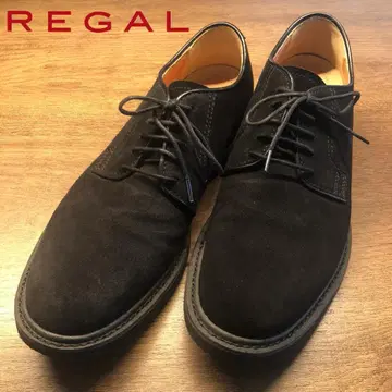 [ REGAL ] 리갈 더비 슈즈 스웨이드 로퍼 24.5cm