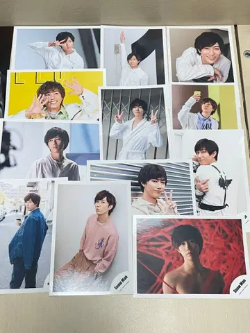 Snow Man 아베 료헤이 오프 샷 12장 세트