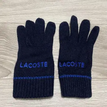 LACOSTE 라코스테 장갑 그로브 여성용 네이비