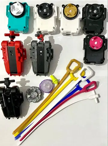 베이블레이드 X 묶음 판매 스트링 런처 등