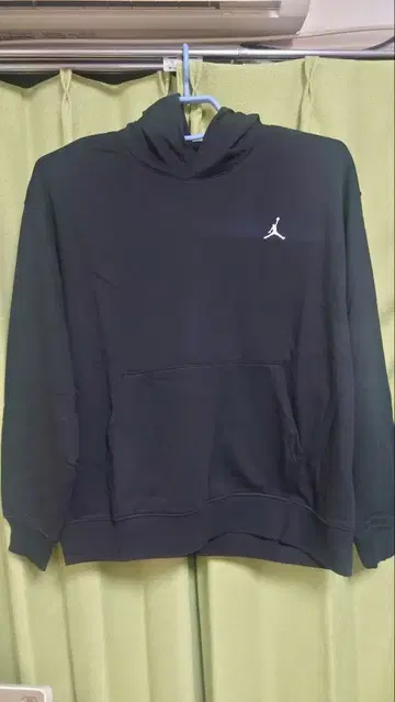 Jordan 블랙 후드 부착 후드티