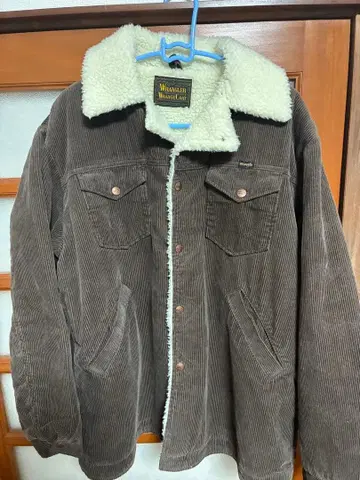 Wrangler 코듀로이 런치 코트