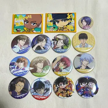 테니프리 신테니 캔뱃지