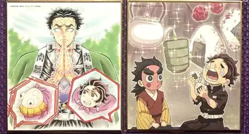 귀멸의 칼날 미니 색지 카마도 탄지로 코테츠 히메지마 교메이 젠이츠