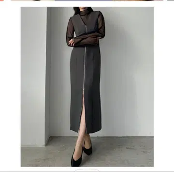 미사용 새상품 택 포함 Louere 오버롤 스커트