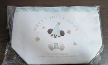 디즈니 크리스마스 리루린린 수베니어 런치 케이스 런치 백