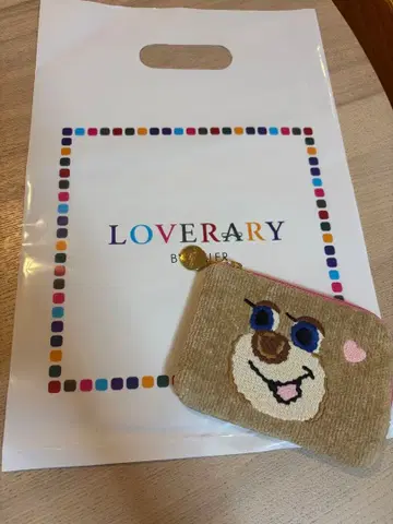 새상품 LOVERARY by FEILER 소형 파우치