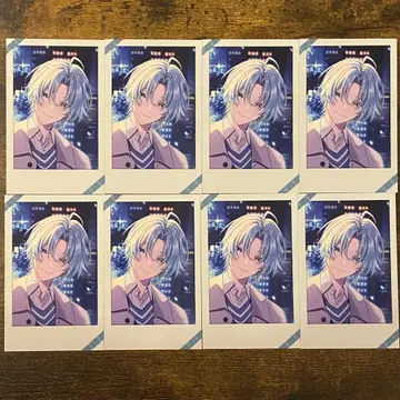 니지산지 윈터 데이트 폴라로이드풍 카드 나기사 트라웃 8장 세트