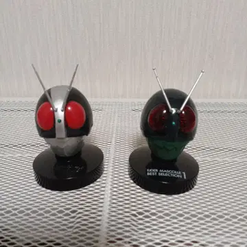 마스크 컬렉션 가면라이더 마스크 컬렉션 구 1호 & 구 2호 세트