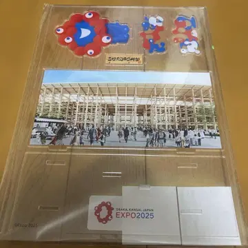 간사이 만박 EXPO2025 미야쿠미야쿠 어서 오세요 아크릴 스탠드