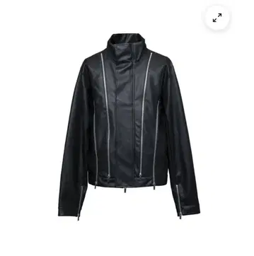 Leather Zipped Jacket JentLouis