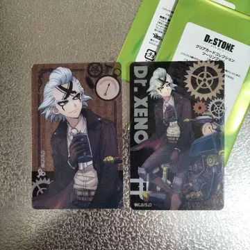 Dr.STONE 클리어 카드 컬렉션 투링ver. Dr. 제노