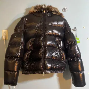 Zara 페더 후디드 자켓 M size