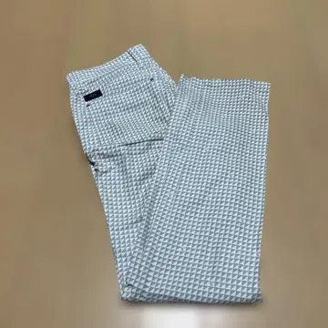 캘러웨이 골프 코튼 스트레치 팬츠 M 새상품급 기하학 올 패턴