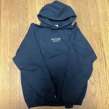 retaW FRGMT 후드티 네이비 L 프래그먼트