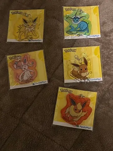 포켓몬 아크릴 키링 세트