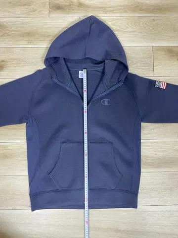 [ 새상품급 ] 남성용 골프 Champion 네이비 후드 부착 후드티 L
